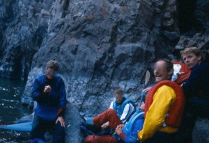 Outlaws Hiding in a Cave.