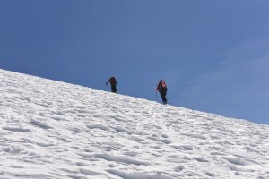 Coropuna ski climbing